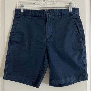 Everlane Midnight Navy Blue Slim Chino 7" Shorts
